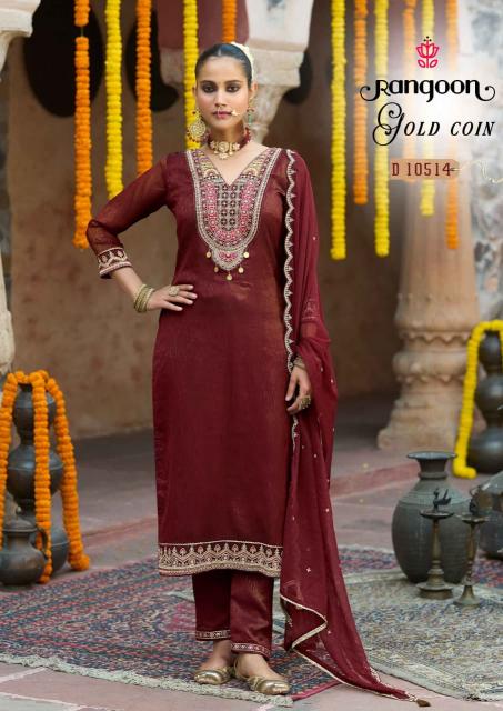 Rangoon Gold Coin catalog wholesale kurtis in bangalore