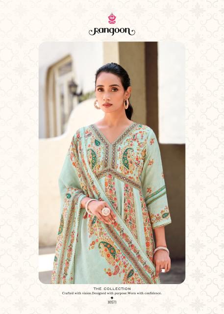 Rangoon Rang Mahal catalog kurti wholesalers in surat