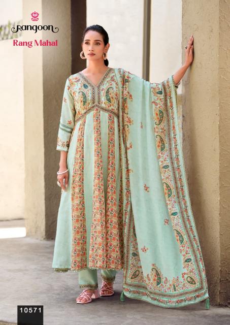 Rangoon Rang Mahal catalog kurti wholesalers in surat