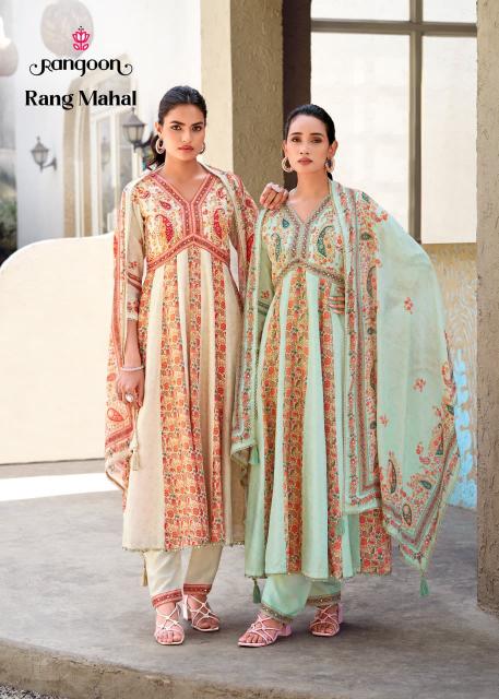 Rangoon Rang Mahal catalog kurti wholesalers in surat