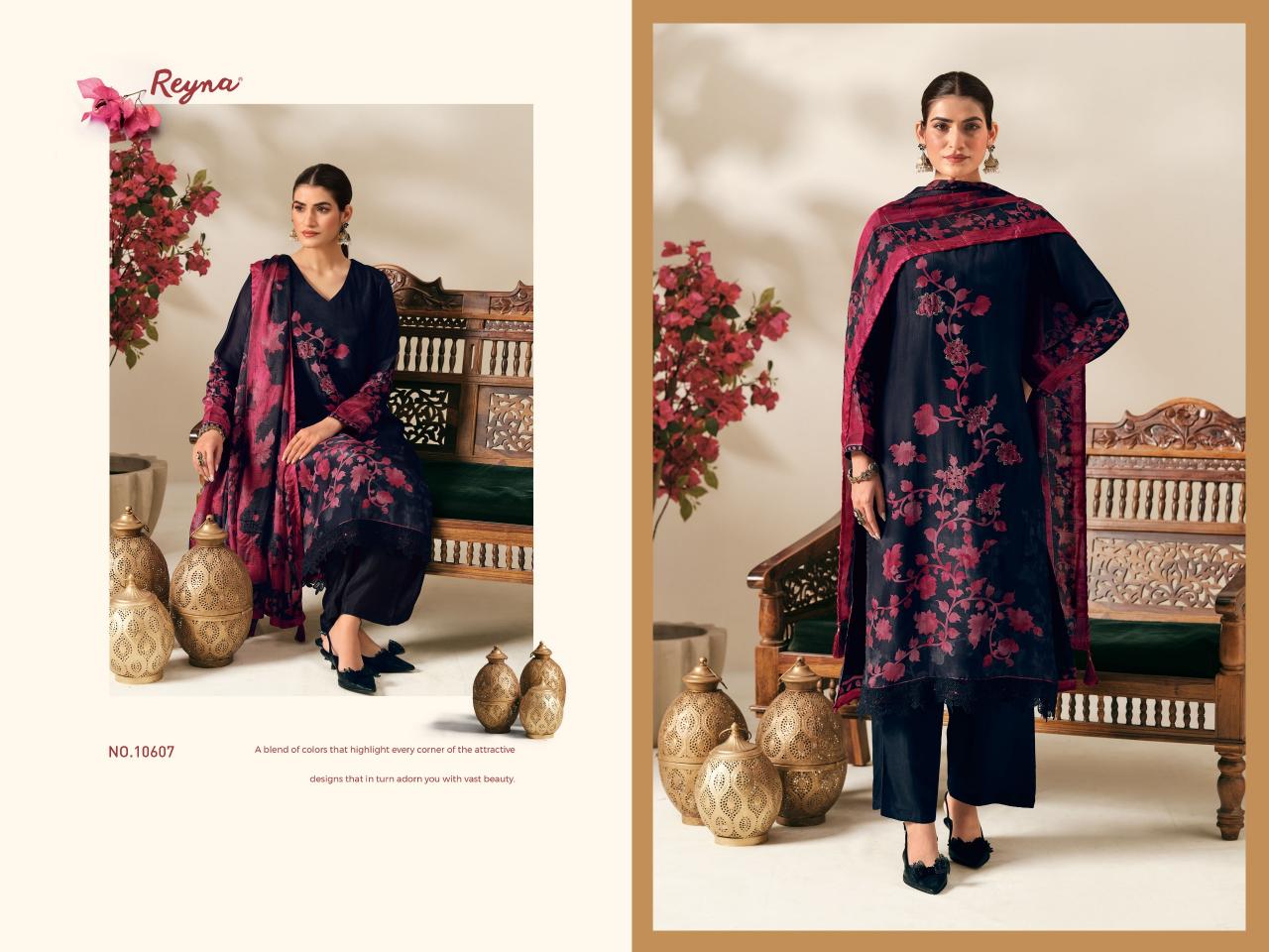 Reyna Floral Craft catalog wholesale salwar kameez online shopping in india