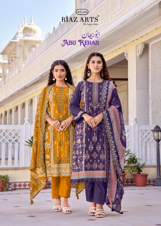 Riaz Arts Abu Rehan vol 2 catalog surat textile dress material wholesale market