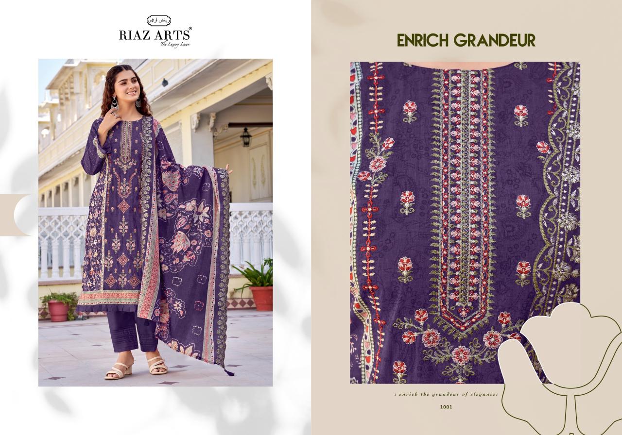 Riaz Arts Abu Rehan vol 2 catalog surat textile dress material wholesale market