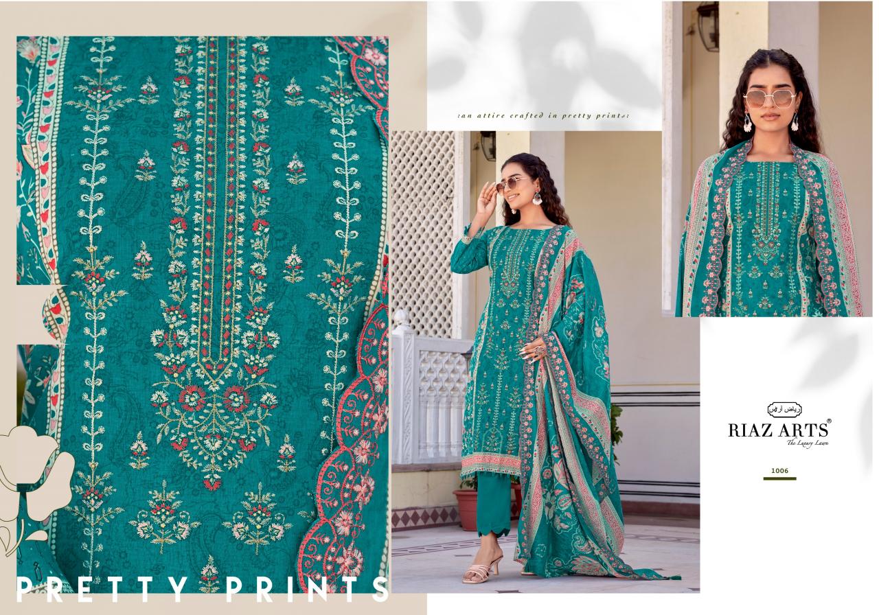 Riaz Arts Abu Rehan vol 2 catalog surat textile dress material wholesale market