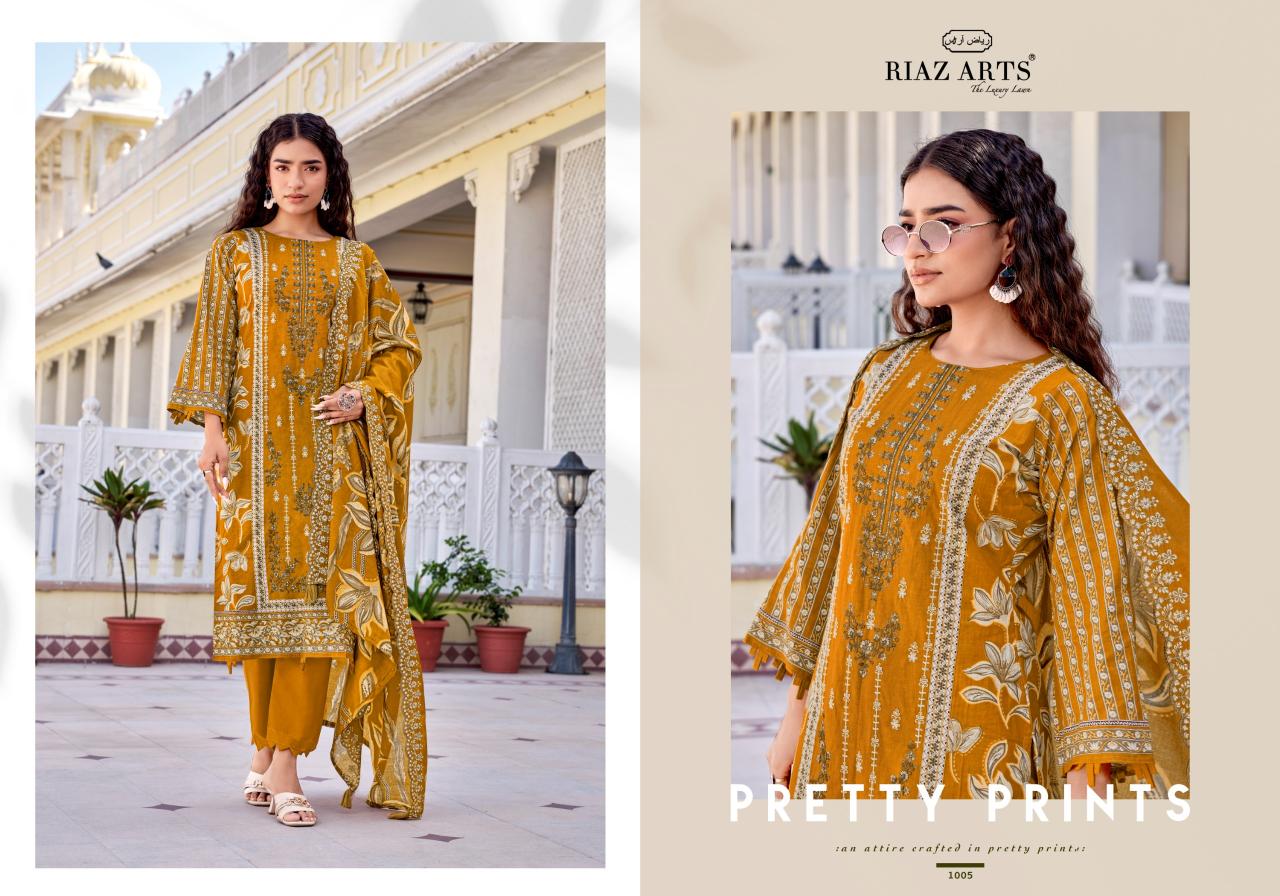 Riaz Arts Abu Rehan vol 2 catalog surat textile dress material wholesale market