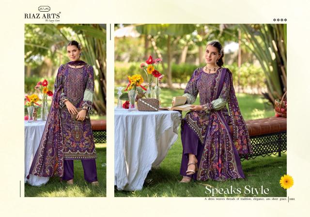 Riaz Arts Nayra vol 40 catalog cotton dress materials wholesale in surat
