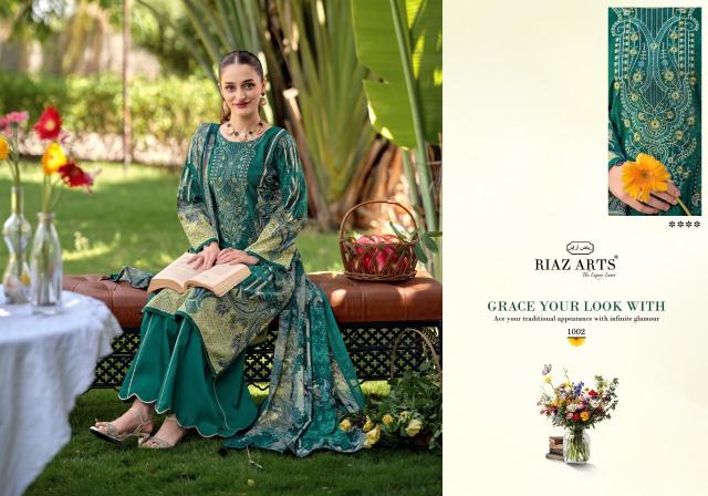 Riaz Arts Nayra vol 40 catalog cotton dress materials wholesale in surat