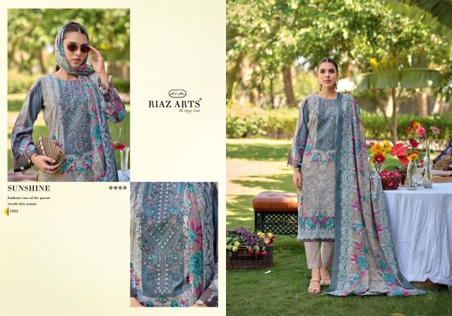 Riaz Arts Nayra vol 40 catalog cotton dress materials wholesale in surat