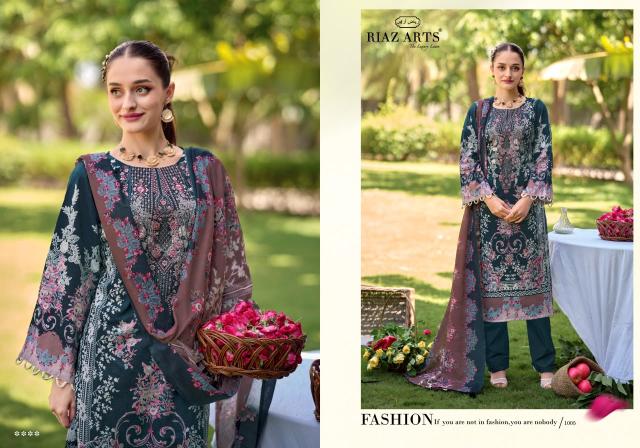 Riaz Arts Nayra vol 40 catalog cotton dress materials wholesale in surat