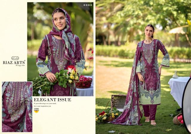 Riaz Arts Nayra vol 40 catalog cotton dress materials wholesale in surat