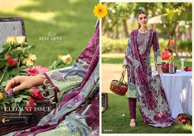 Riaz Arts Nayra vol 40 catalog cotton dress materials wholesale in surat