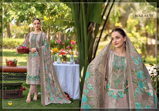 Riaz Arts Nayra vol 40 catalog cotton dress materials wholesale in surat