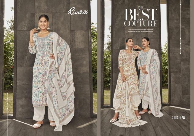 Rivaa Suprita catalog wholesale dress material distributors in surat
