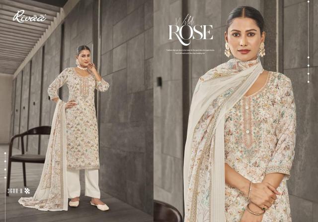 Rivaa Suprita catalog wholesale dress material distributors in surat