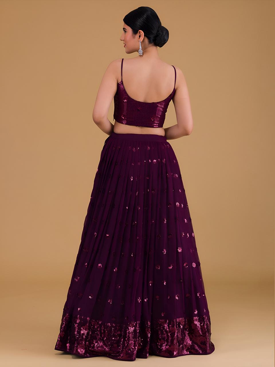 Sabella 15068 Purple catalog wholesale lehenga in surat