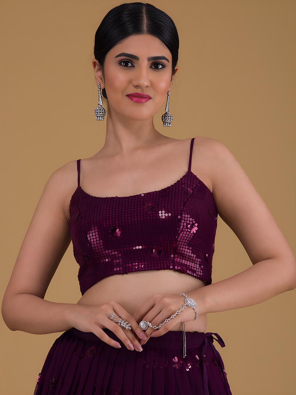 Sabella 15068 Purple catalog wholesale lehenga in surat