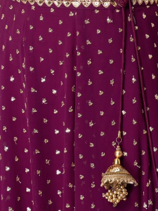 Sabella 15074 Wine catalog lehenga wholesalers