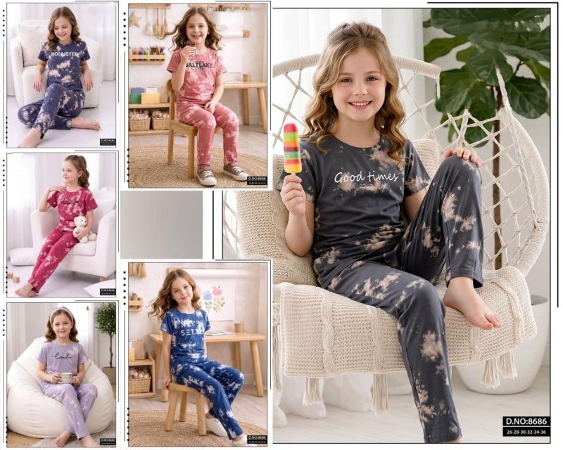 Sabella 8686 catalog kids night wear wholesaler
