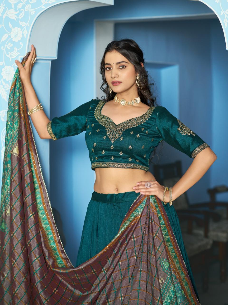 Sabella Aarna vol 2 catalog lucknow lehenga wholesale market