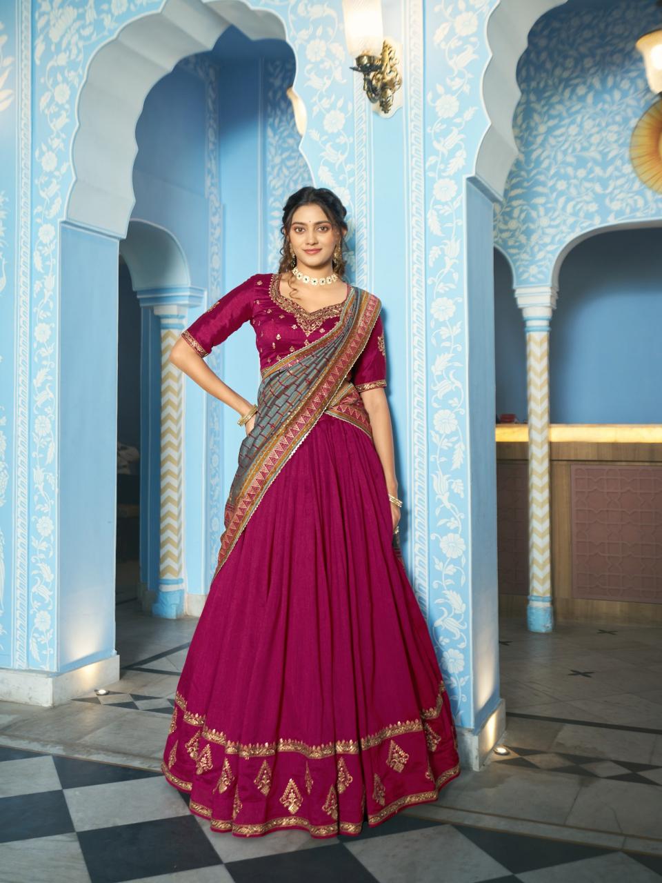Sabella Aarna vol 2 catalog lucknow lehenga wholesale market
