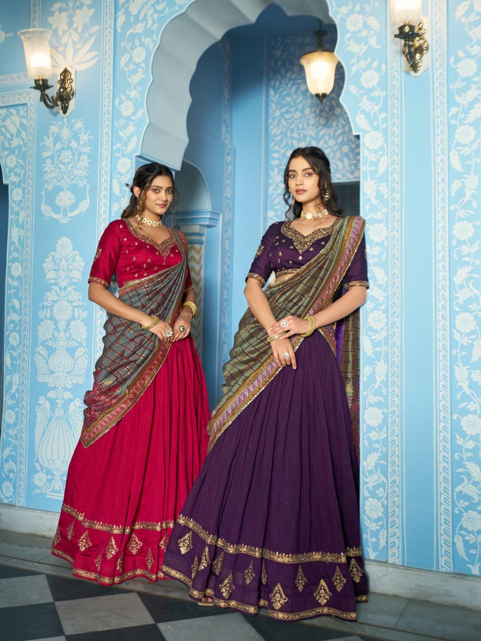 Sabella Aarna vol 2 catalog lucknow lehenga wholesale market