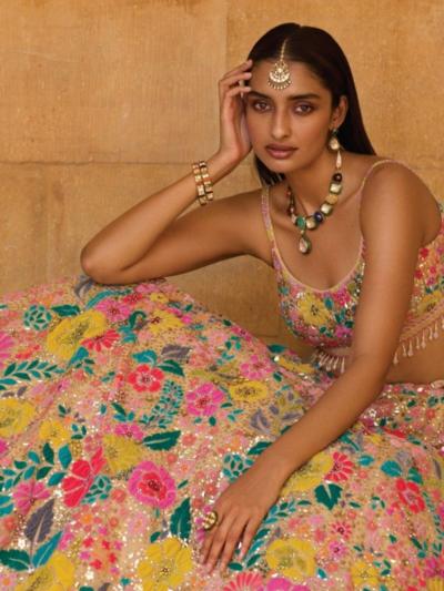 Sabella Arya Drs 214 catalog wholesale bridal lehenga in surat