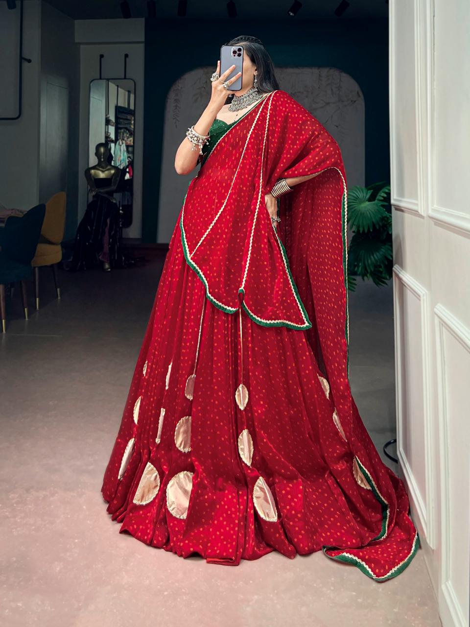 Sabella Bandhej vol 1 catalog wholesale lehenga shop in mumbai