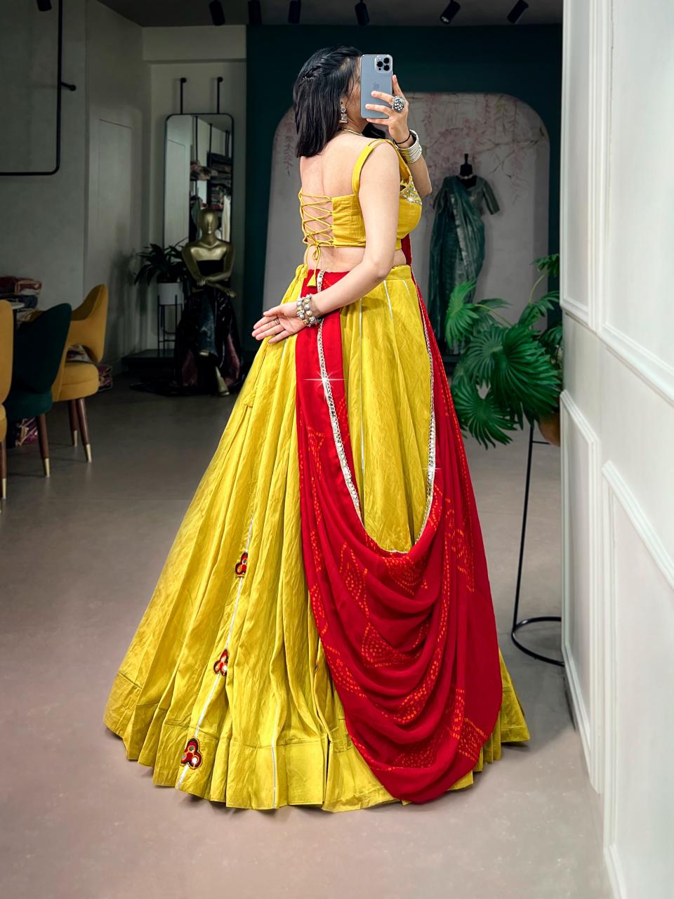 Sabella Chanderi catalog lehengas wholesalers