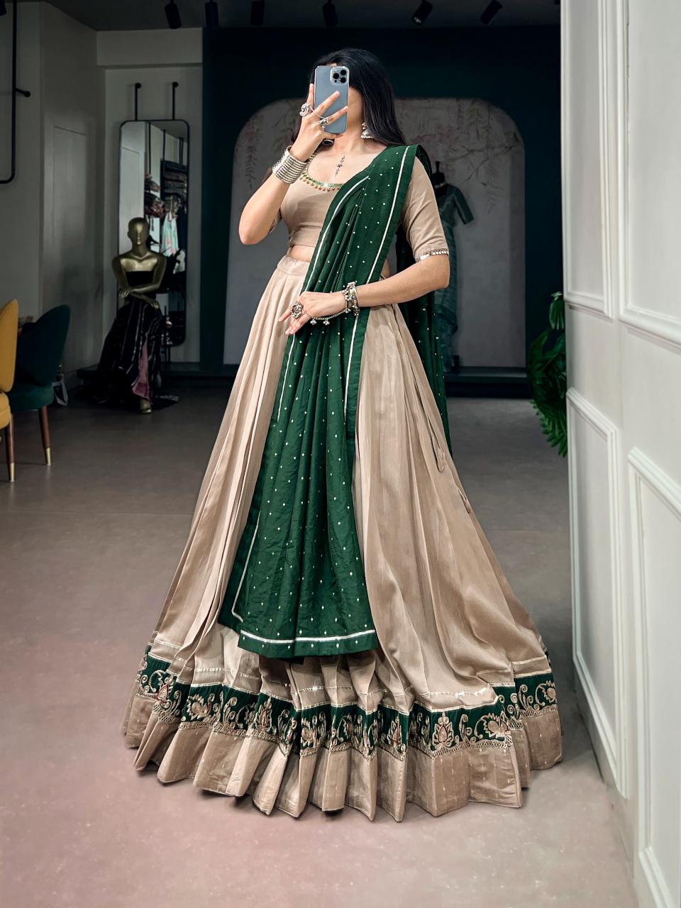 Sabella Chanderi vol 2 catalog wholesale lehenga shops in chickpet bangalore
