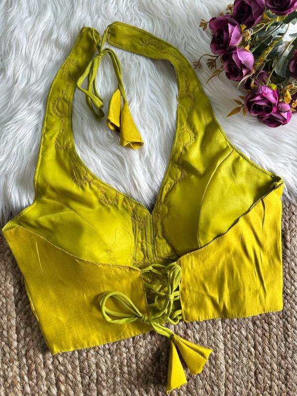 Sabella Halter catalog readymade blouse desginer