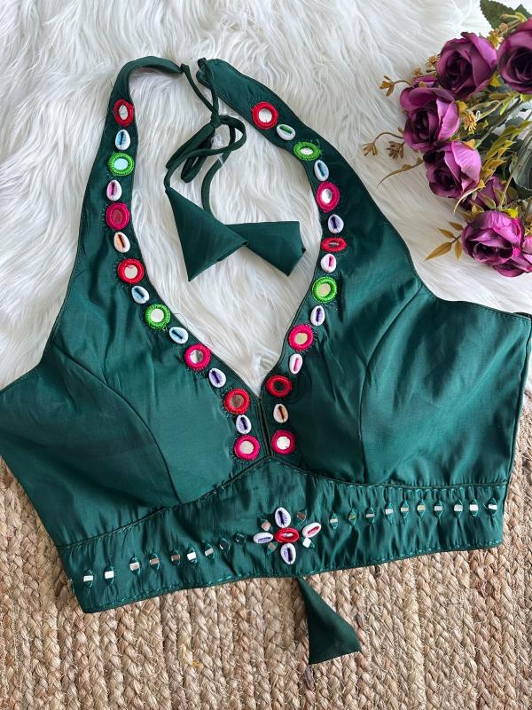 Sabella Halter catalog readymade blouse desginer