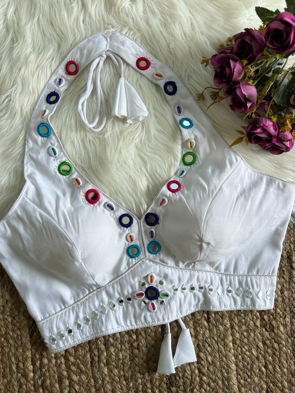 Sabella Halter catalog readymade blouse desginer