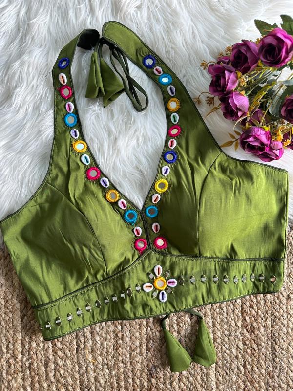 Sabella Halter catalog readymade blouse desginer