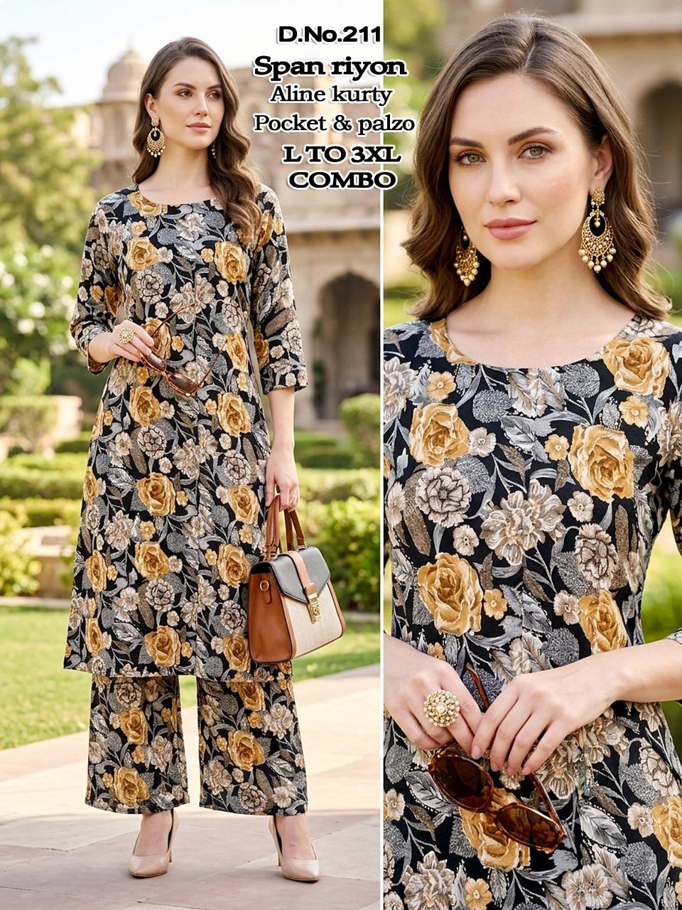 Sabella Lado 209 to 212 catalog imported co ord set