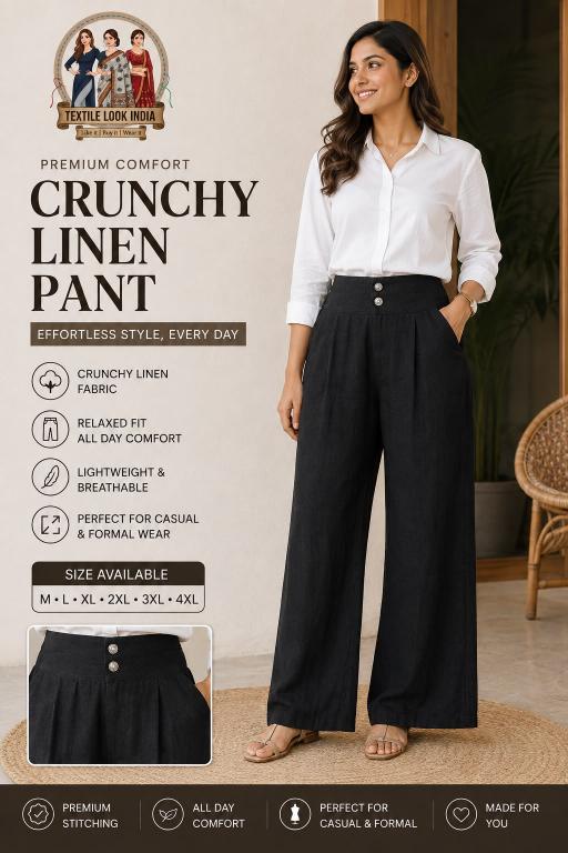 Sabella Premium Crunchy Linen vol 1 catalog Wide Leg Bottom Wear