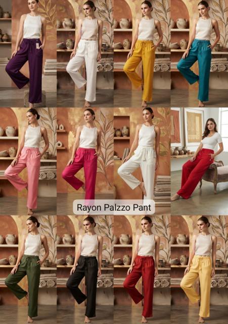 Sabella Rayon vol 36 catalog plazzo pant