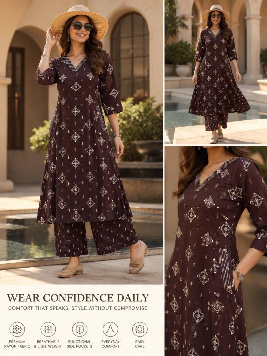 Sabella Rayon vol 39 catalog co ord set for women wholesale