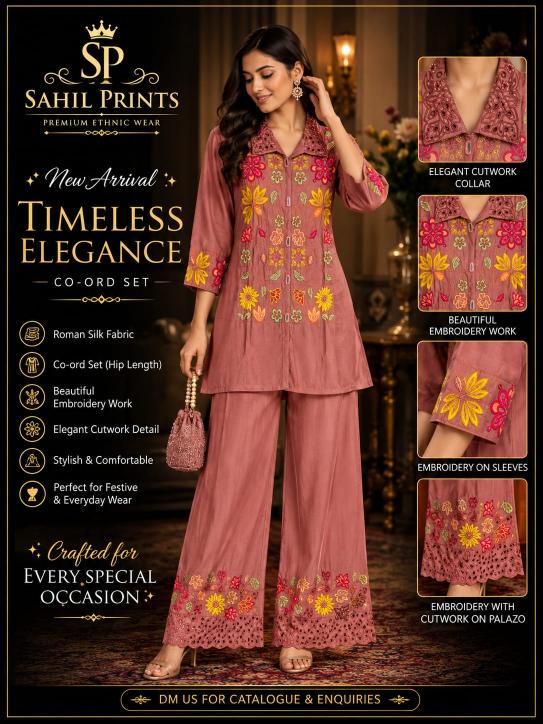 Sabella Roman silk vol 4 catalog modest co ord set women