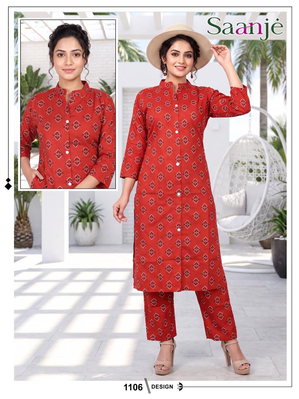 Sabella Saanje catalog co ord sets manufacturers in india 
