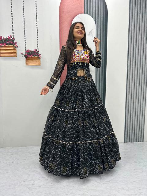 Sabella SC 147 vol 3 catalog crop top lehenga wholesale market in delhi