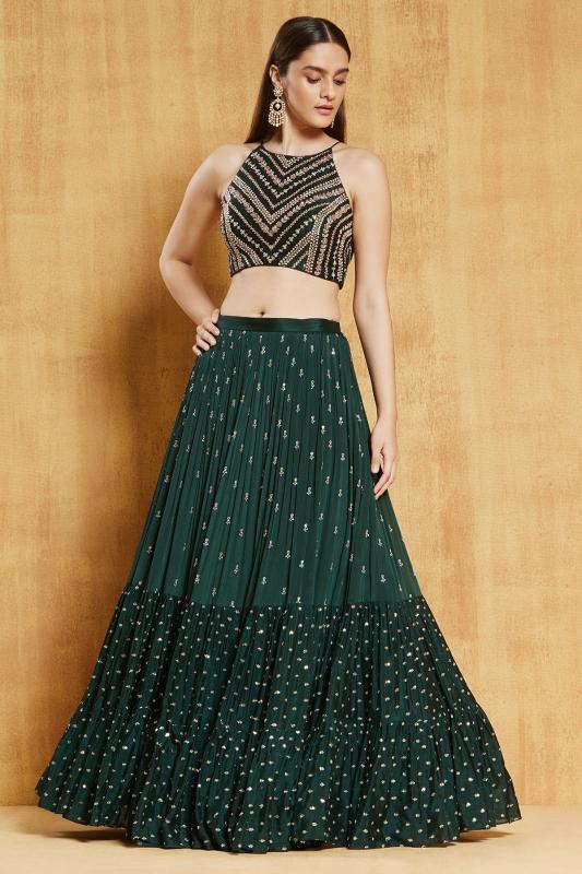 Sabella SC 41 vol 2 catalog crop top lehenga wholesale in delhi