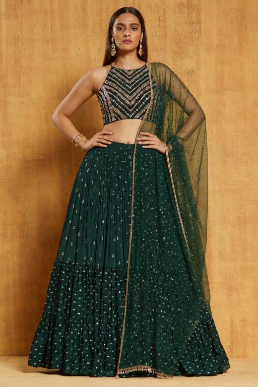 Sabella SC 41 vol 2 catalog crop top lehenga wholesale in delhi