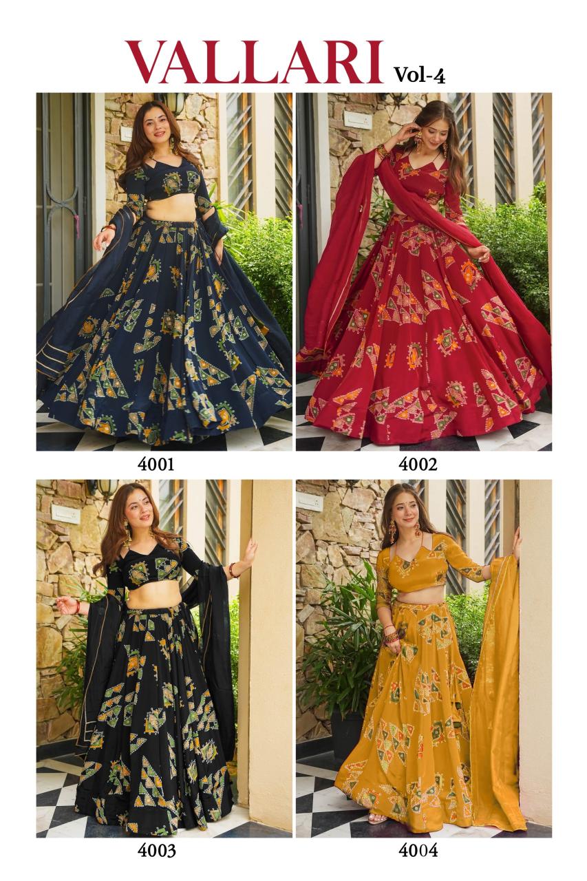 Sabella Vallari Vol 4 catalog wholesale lehenga surat