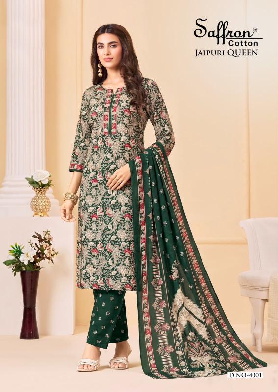 Saffron Jaipuri Karachi Vol 1 – Karachi Dress Material Wholesale Catalog