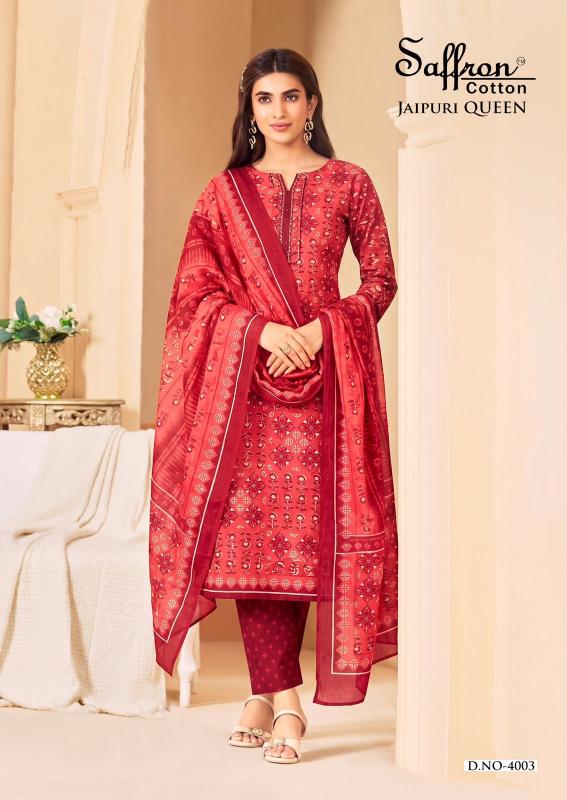 Saffron Jaipuri Karachi Vol 1 – Karachi Dress Material Wholesale Catalog