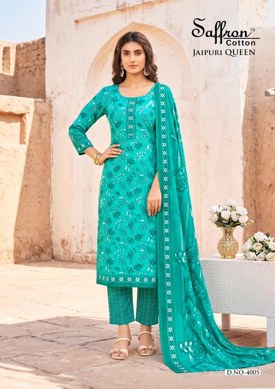 Saffron Jaipuri Karachi Vol 1 – Karachi Dress Material Wholesale Catalog