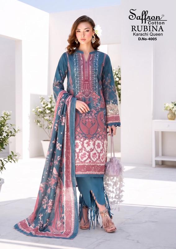 Saffron Rubina Vol 4 – Karachi Dress Material Wholesale Catalog