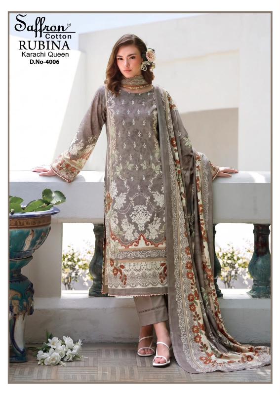 Saffron Rubina Vol 4 – Karachi Dress Material Wholesale Catalog