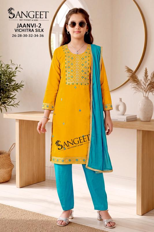 Sangeet Jaanvi vol 2 catalog desginer kids wear wholesale