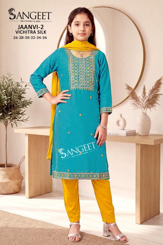 Sangeet Jaanvi vol 2 catalog desginer kids wear wholesale